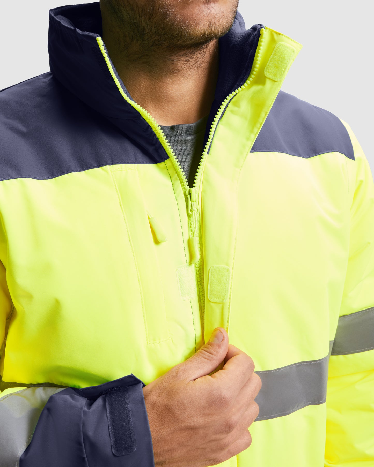 Parka acolchada.