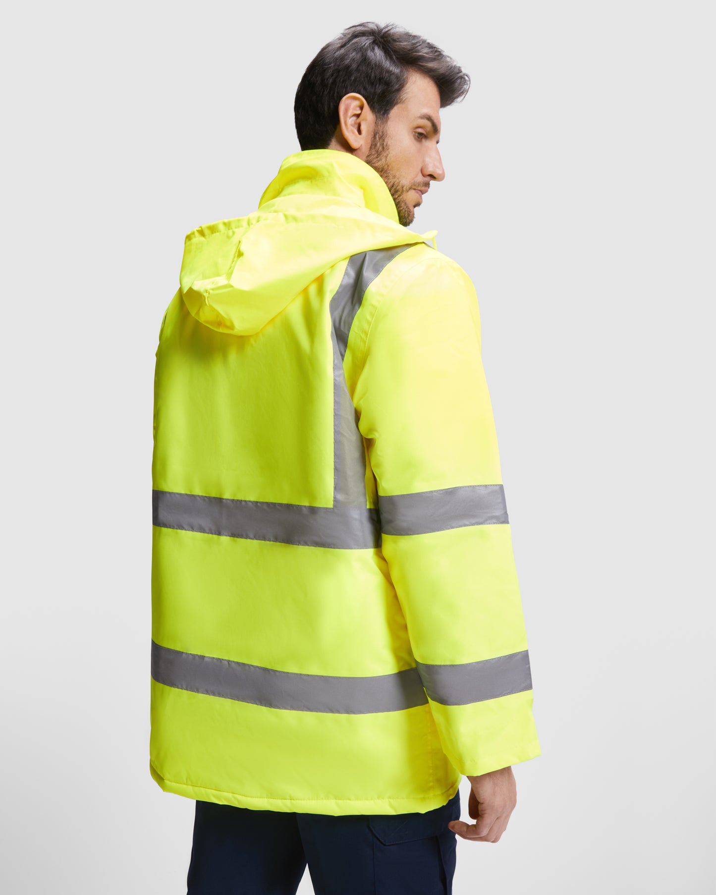 Parka acolchada.