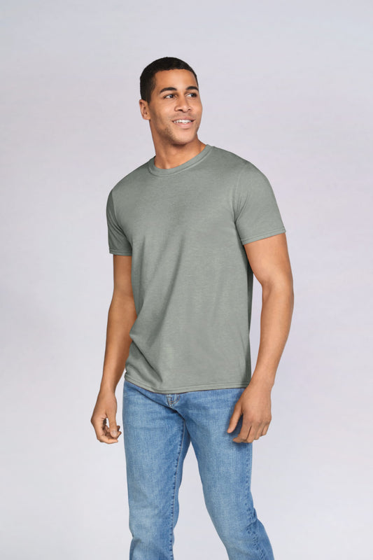 Camiseta SoftStyle hombre Gildan GI6400