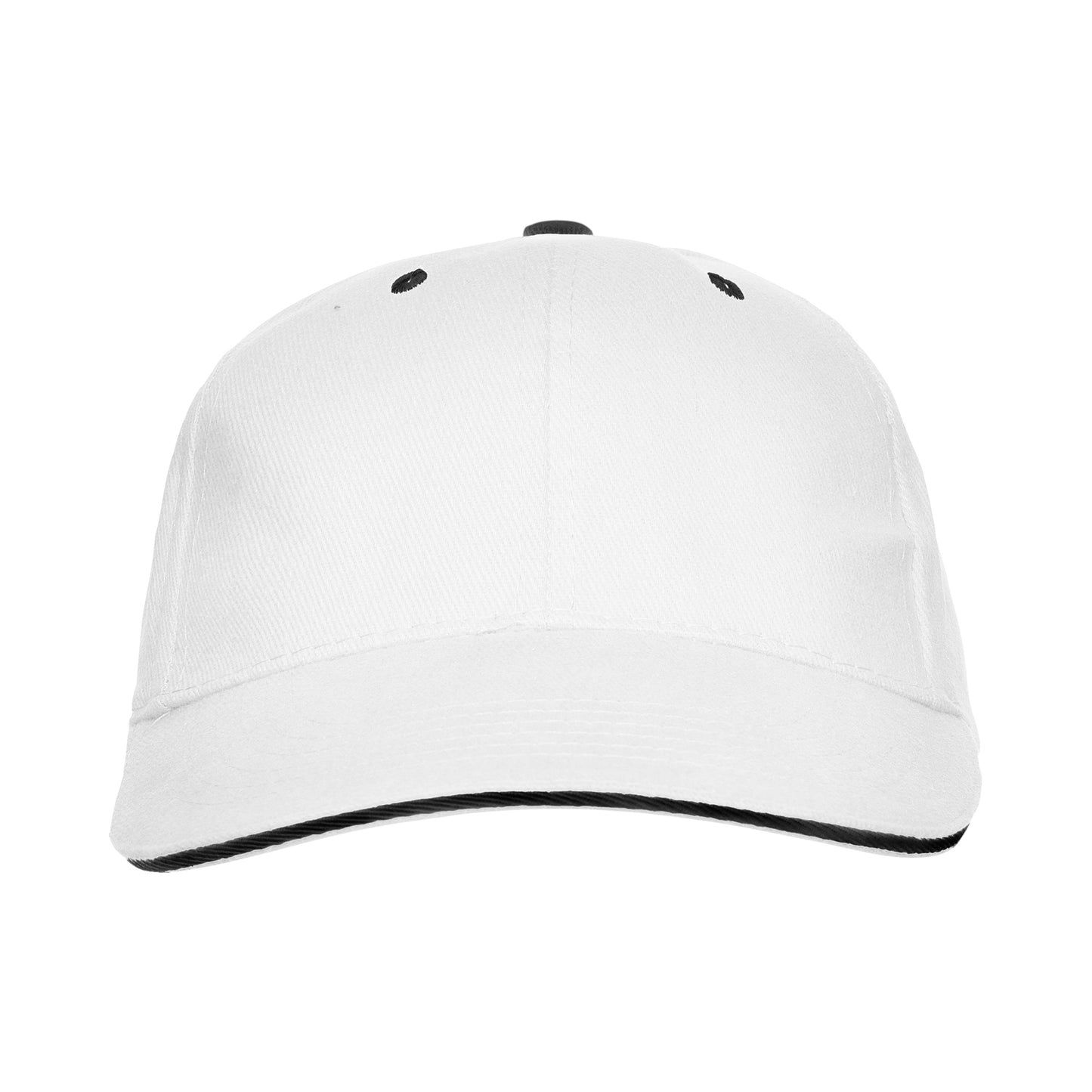 Gorra 6 paneles con sándwich a contraste.