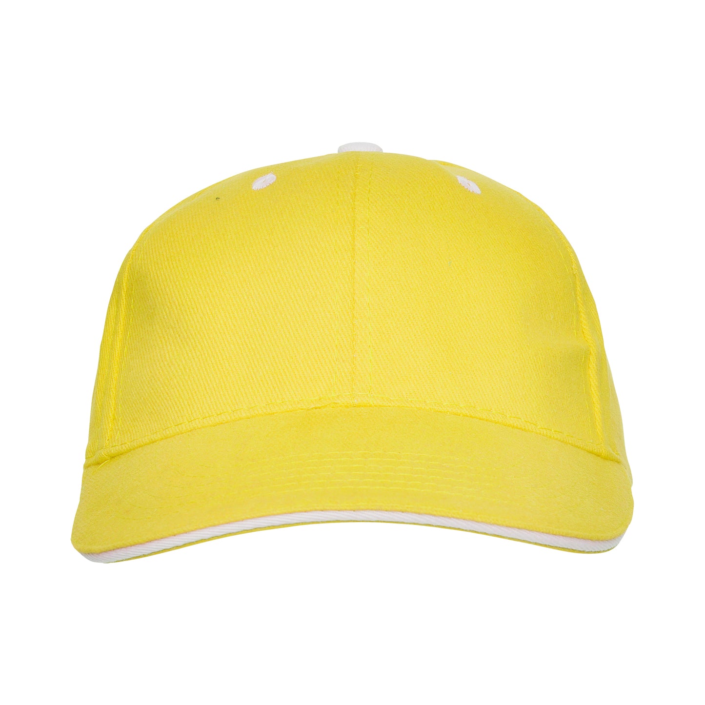 Gorra 6 paneles con sándwich a contraste.