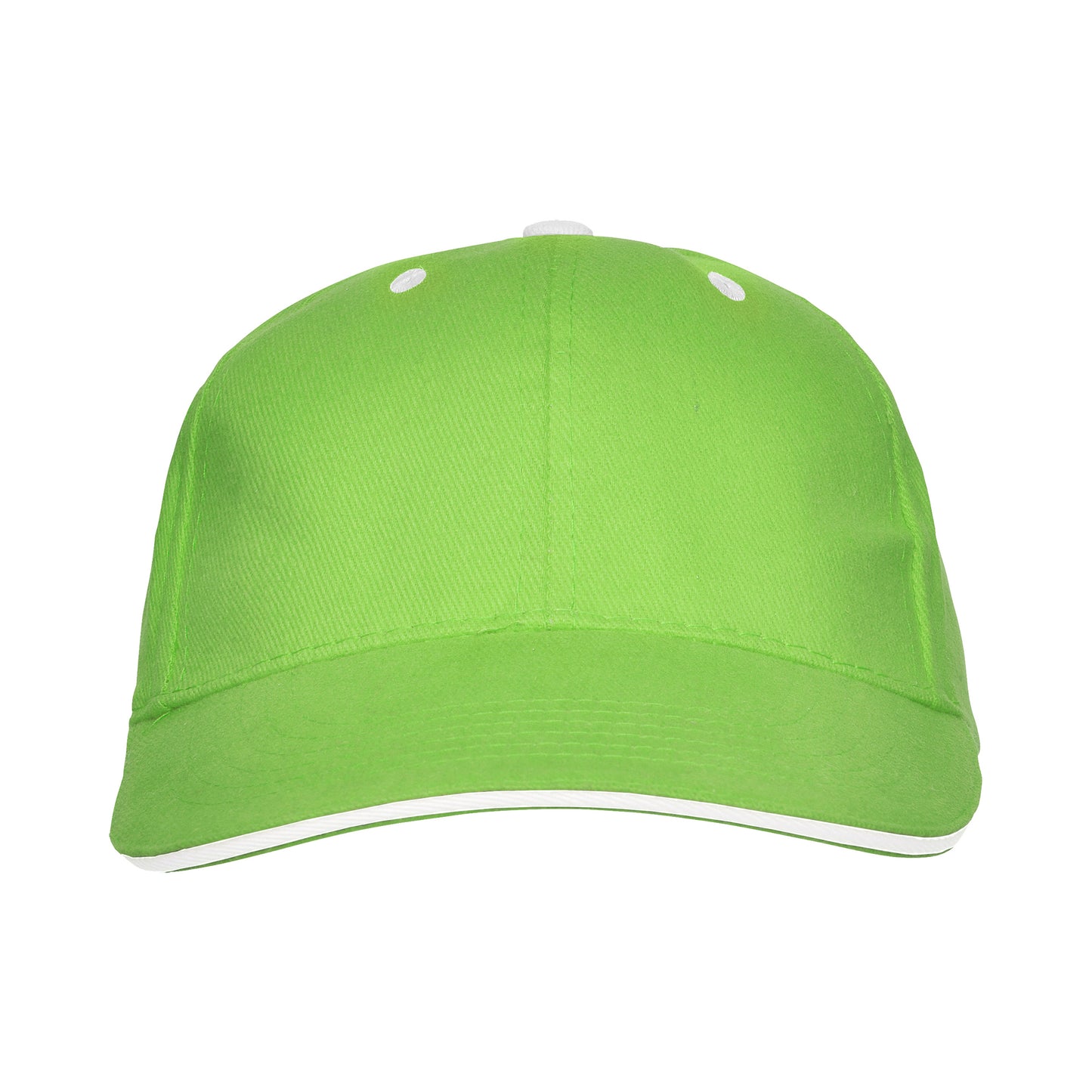 Gorra 6 paneles con sándwich a contraste.