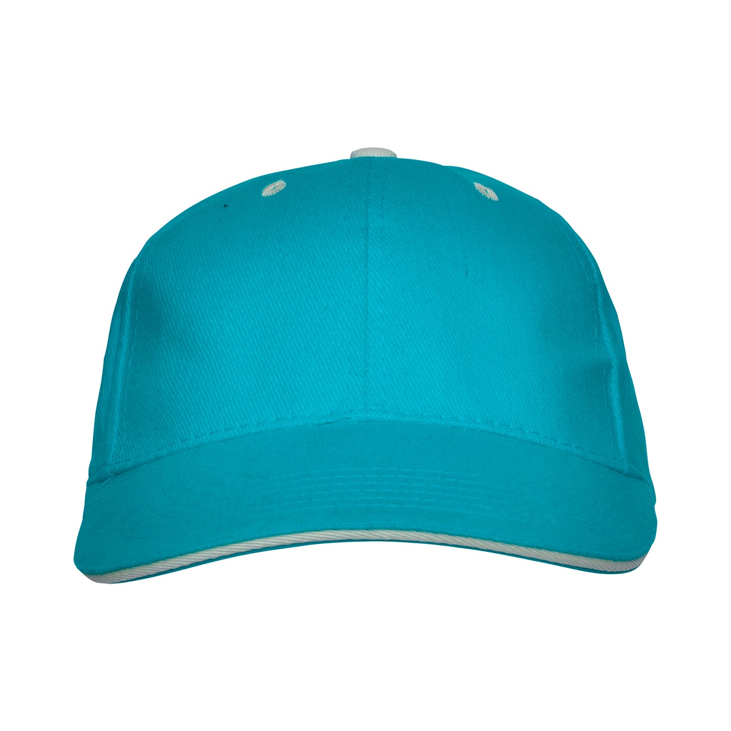 Gorra 6 paneles con sándwich a contraste.