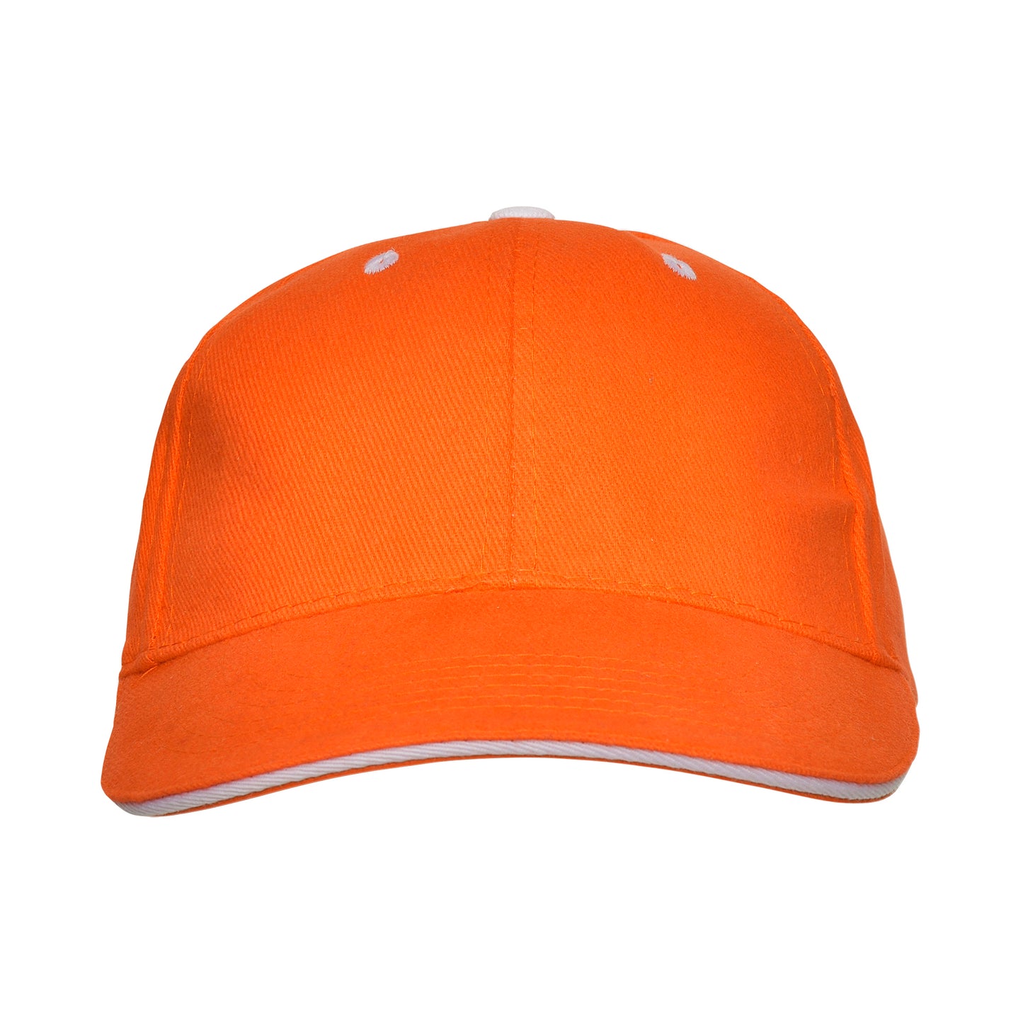Gorra 6 paneles con sándwich a contraste.