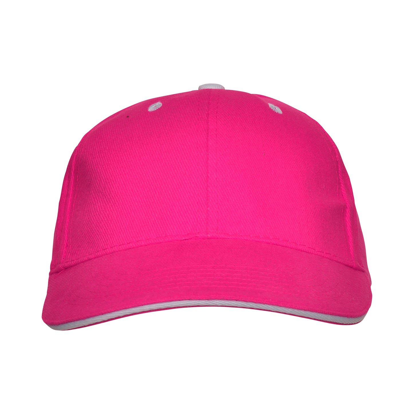 Gorra 6 paneles con sándwich a contraste.