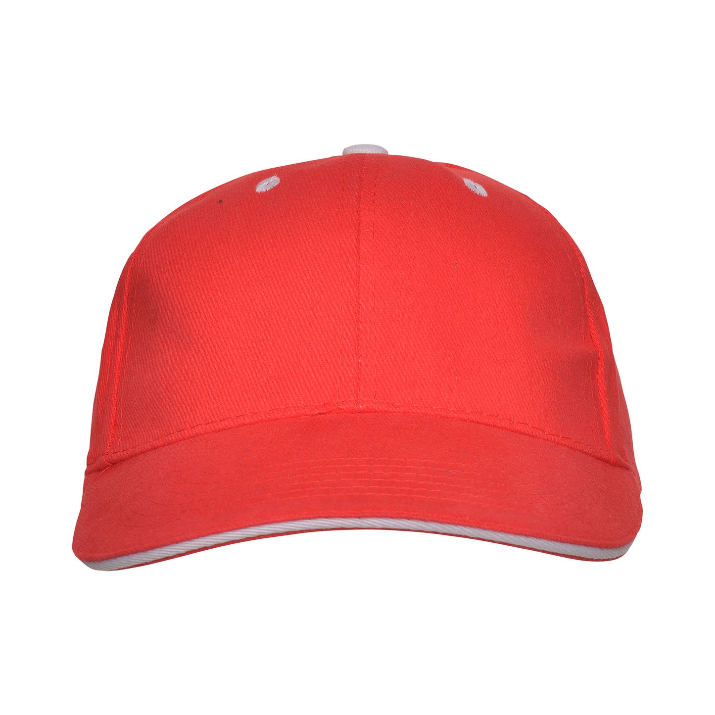 Gorra 6 paneles con sándwich a contraste.