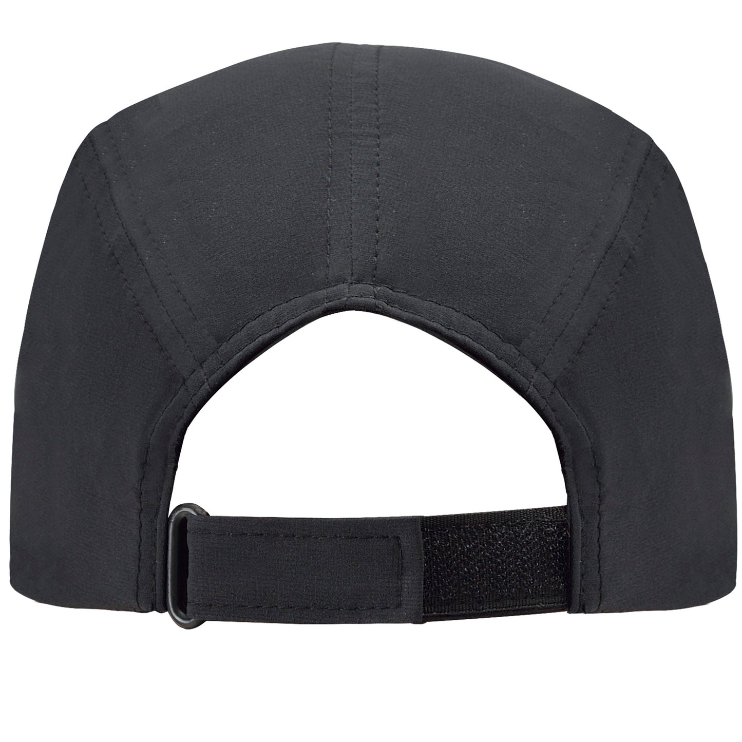 Gorra técnica de tres paneles. Tejido ligero y transpirable.