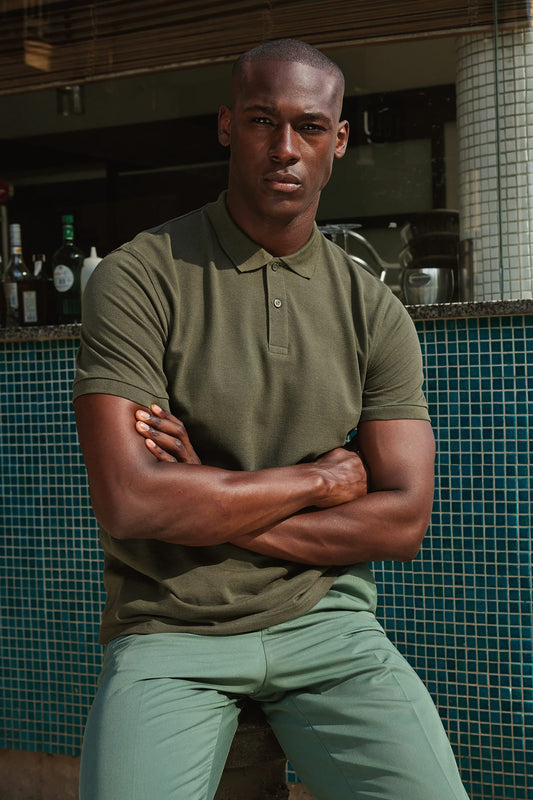 Polo Orgánico Inspire hombre B&C CGPM430