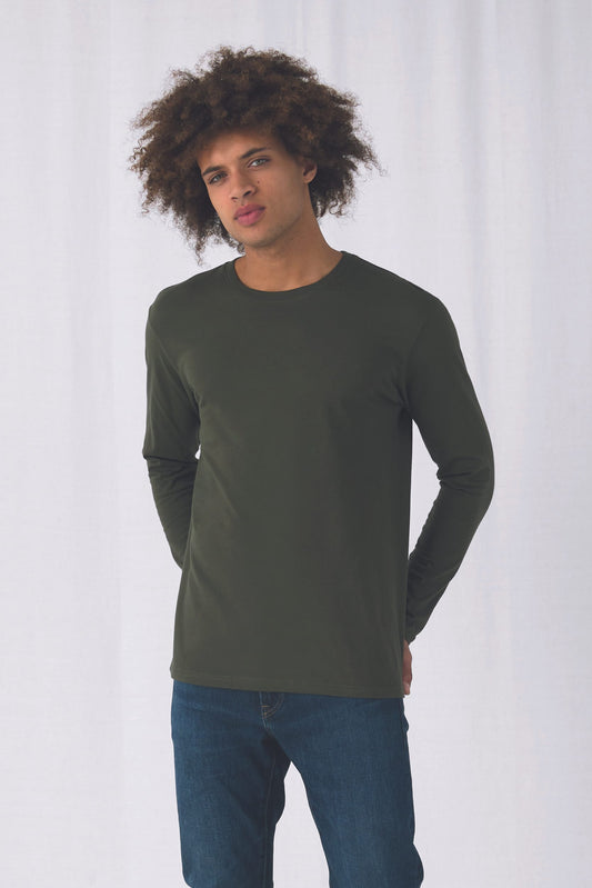 Camiseta #E150 manga larga hombre B&C CGTU05T