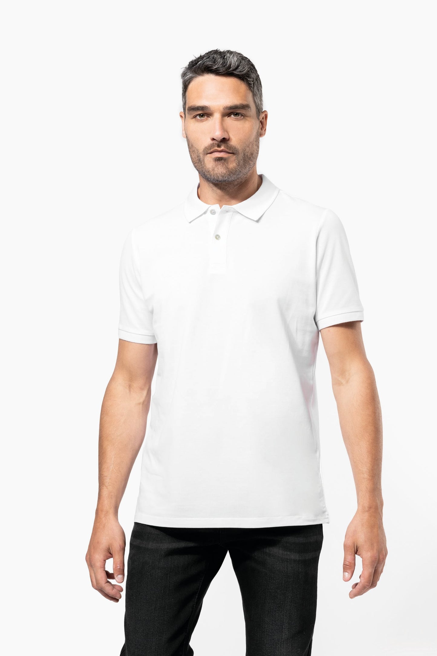 Polo Supima® manga corta para hombre Kariban K2000