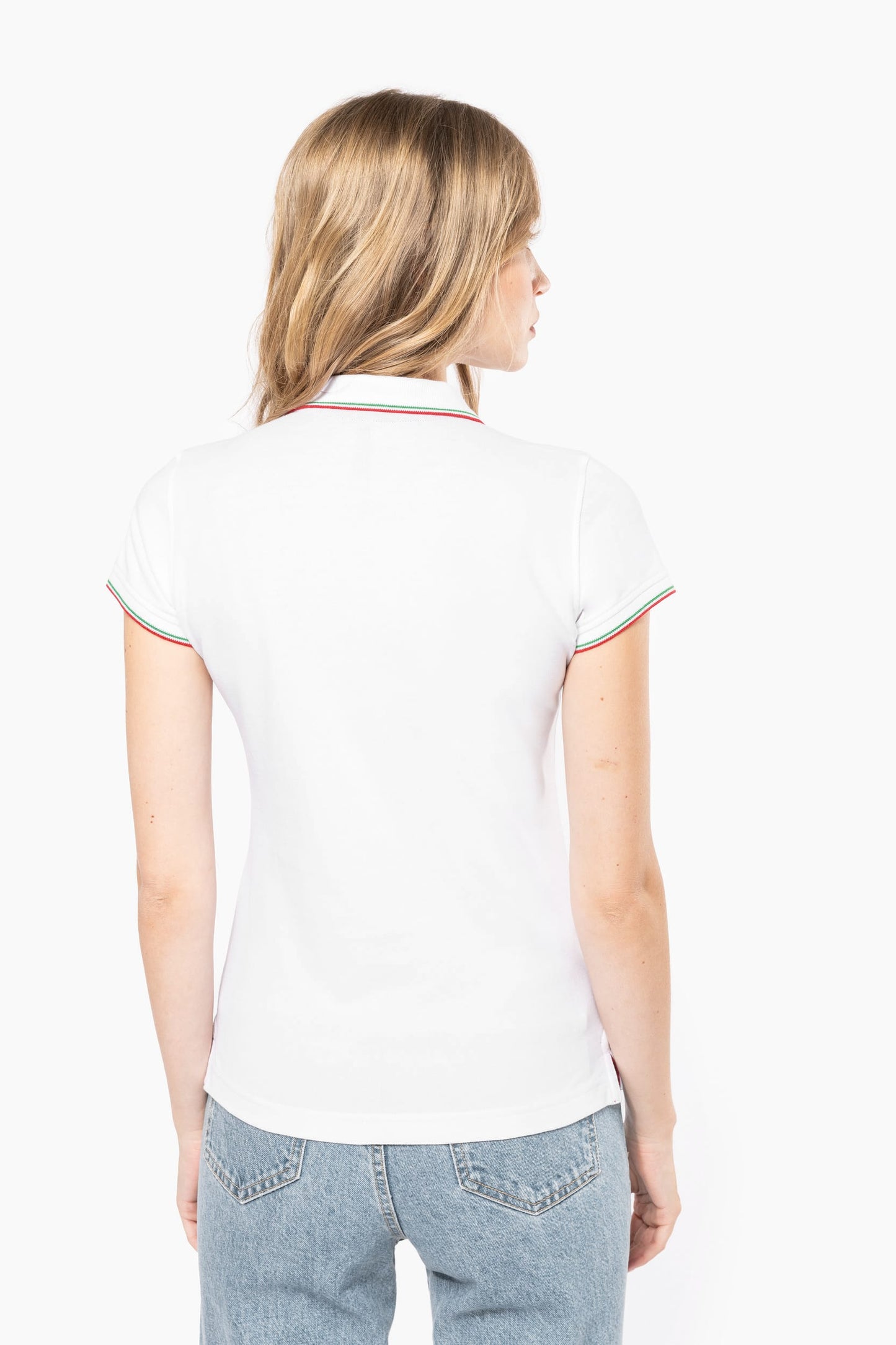 Polo de manga corta mujer Kariban K251