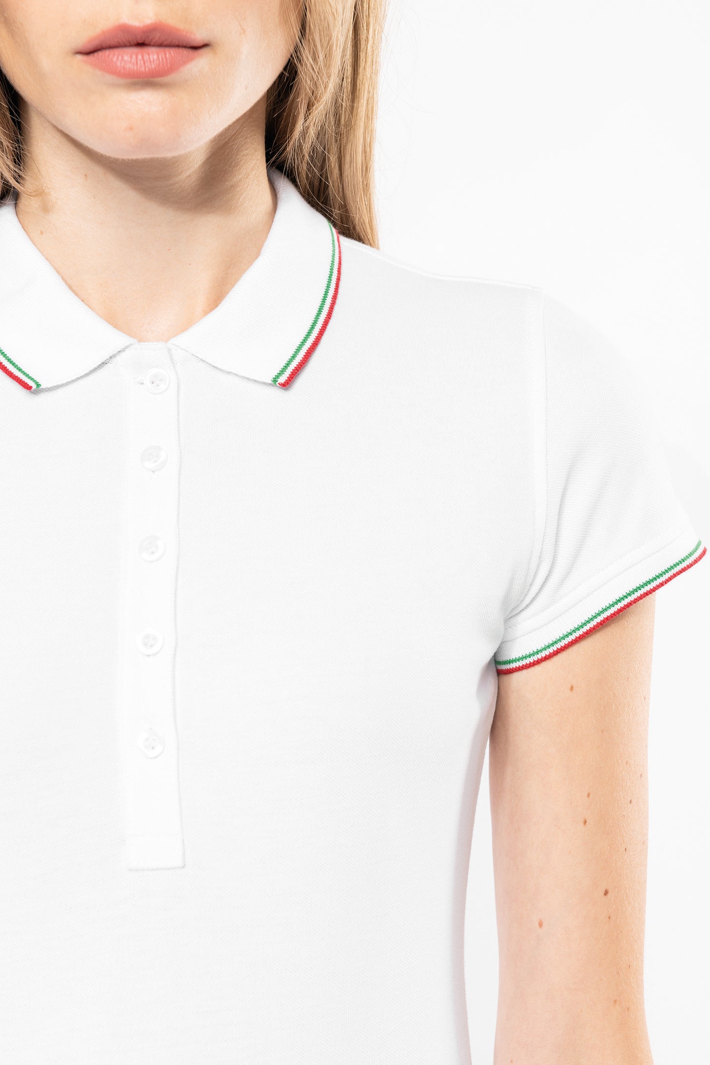 Polo de manga corta mujer Kariban K251