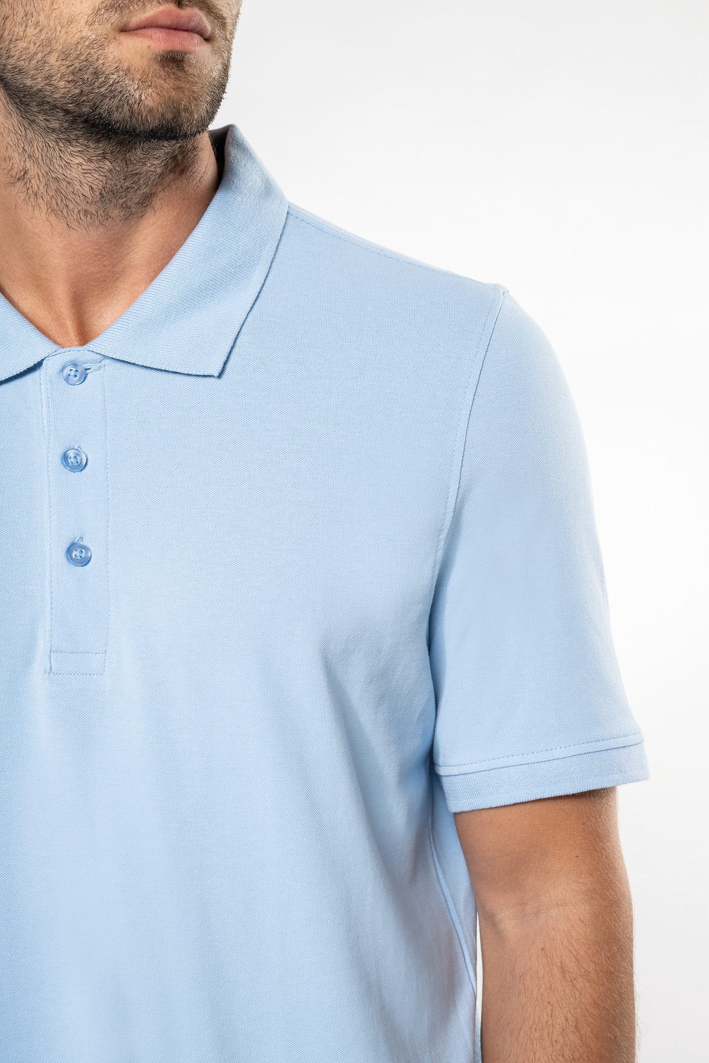 Polo piqué de manga corta hombre Kariban K254