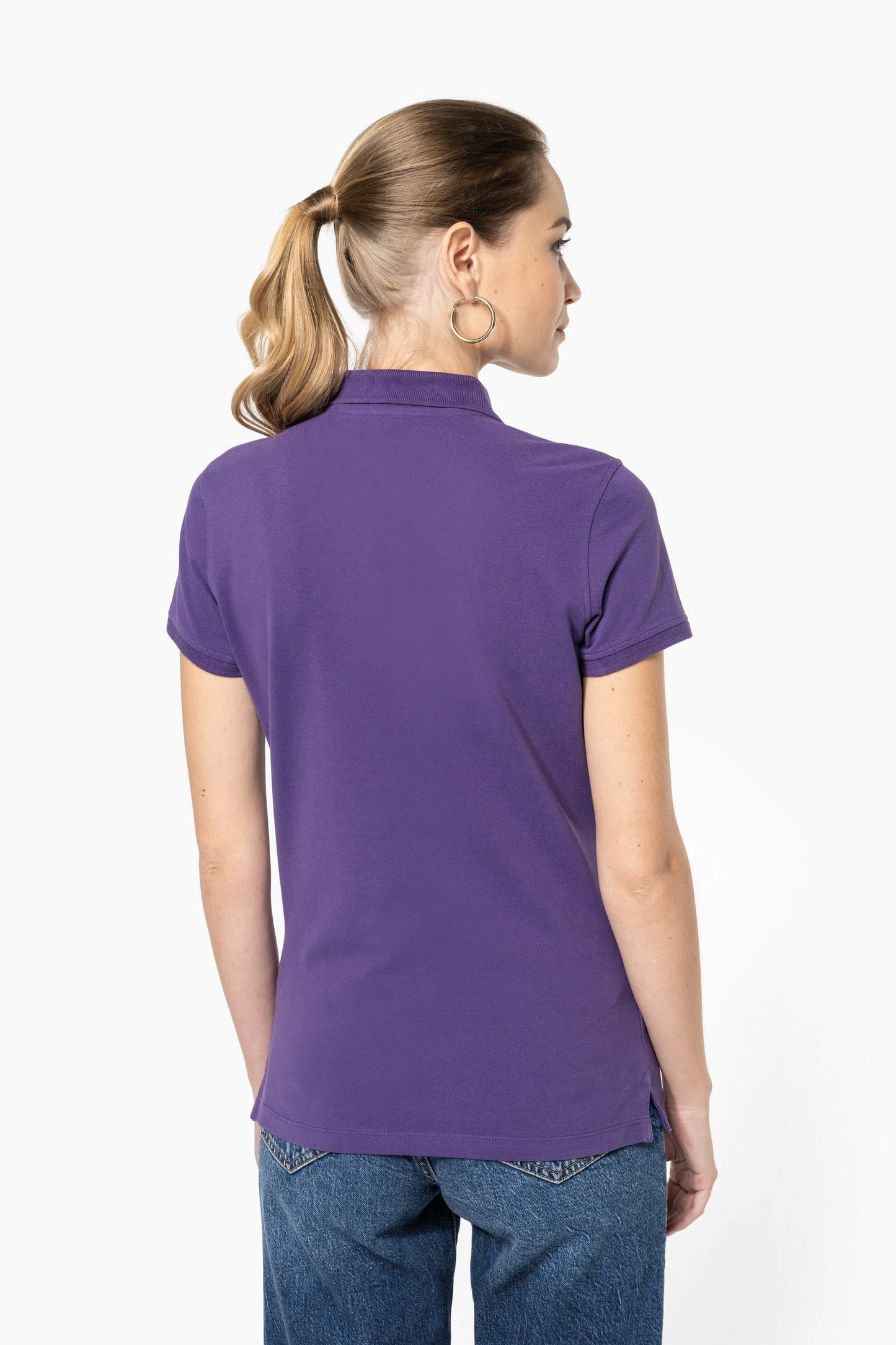 Polo piqué de manga corta mujer Kariban K255