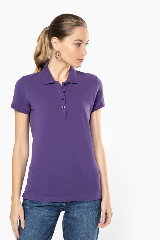 Polo piqué de manga corta mujer Kariban K255