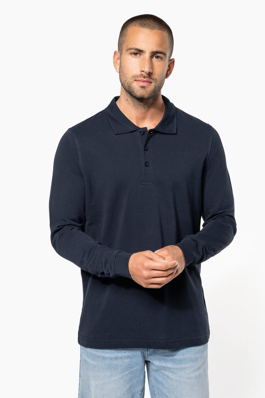 Polo piqué de manga larga de hombre Kariban K256