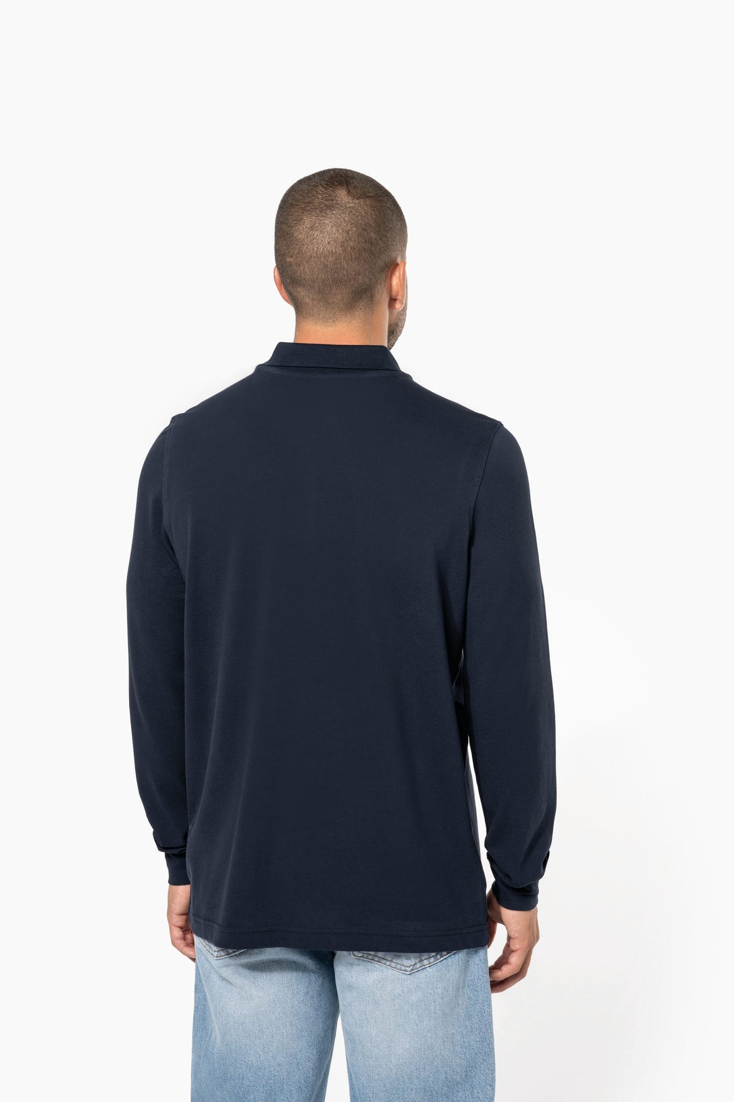Polo piqué de manga larga de hombre Kariban K256