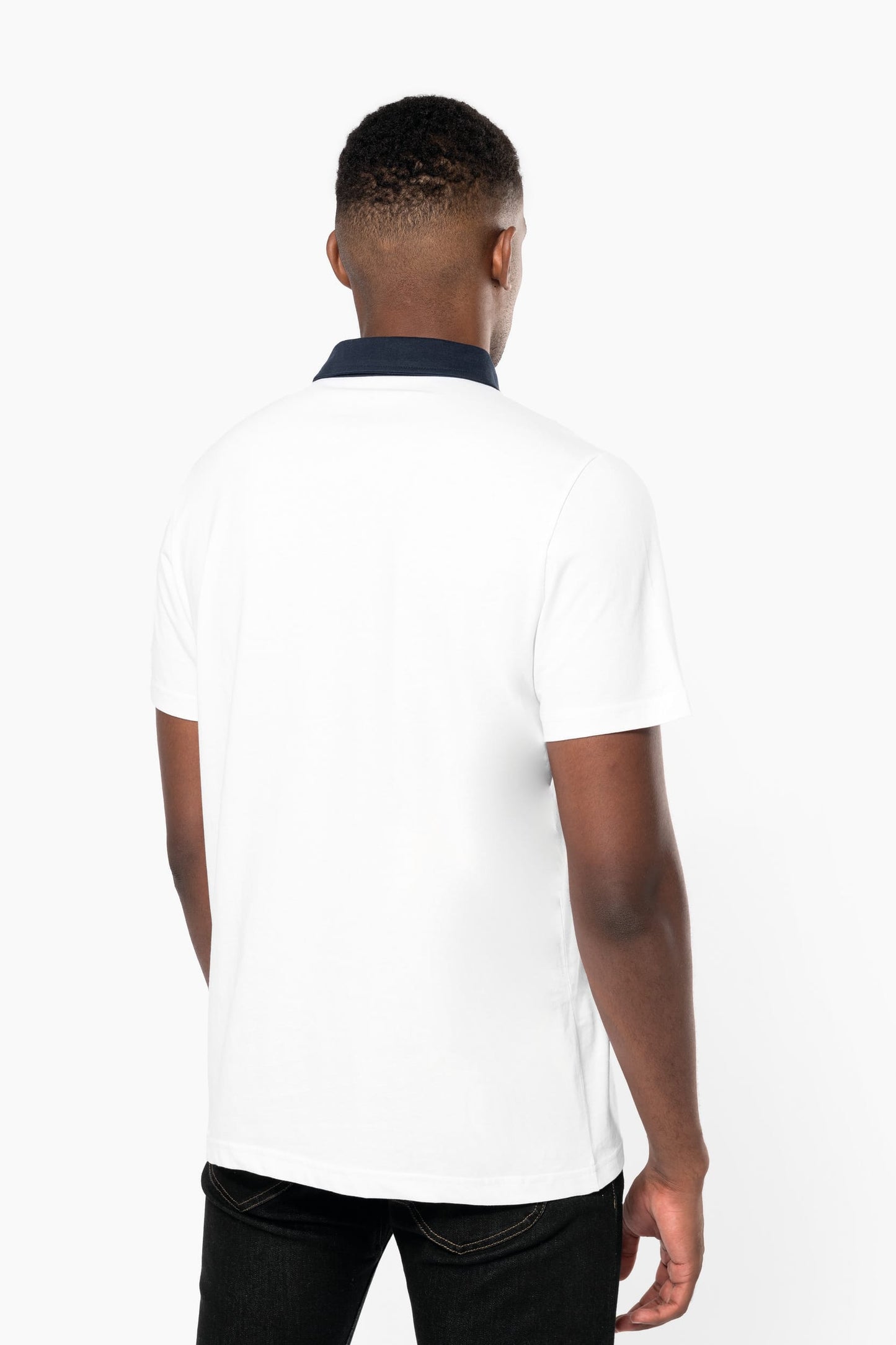 Polo jersey bicolor hombre Kariban K260