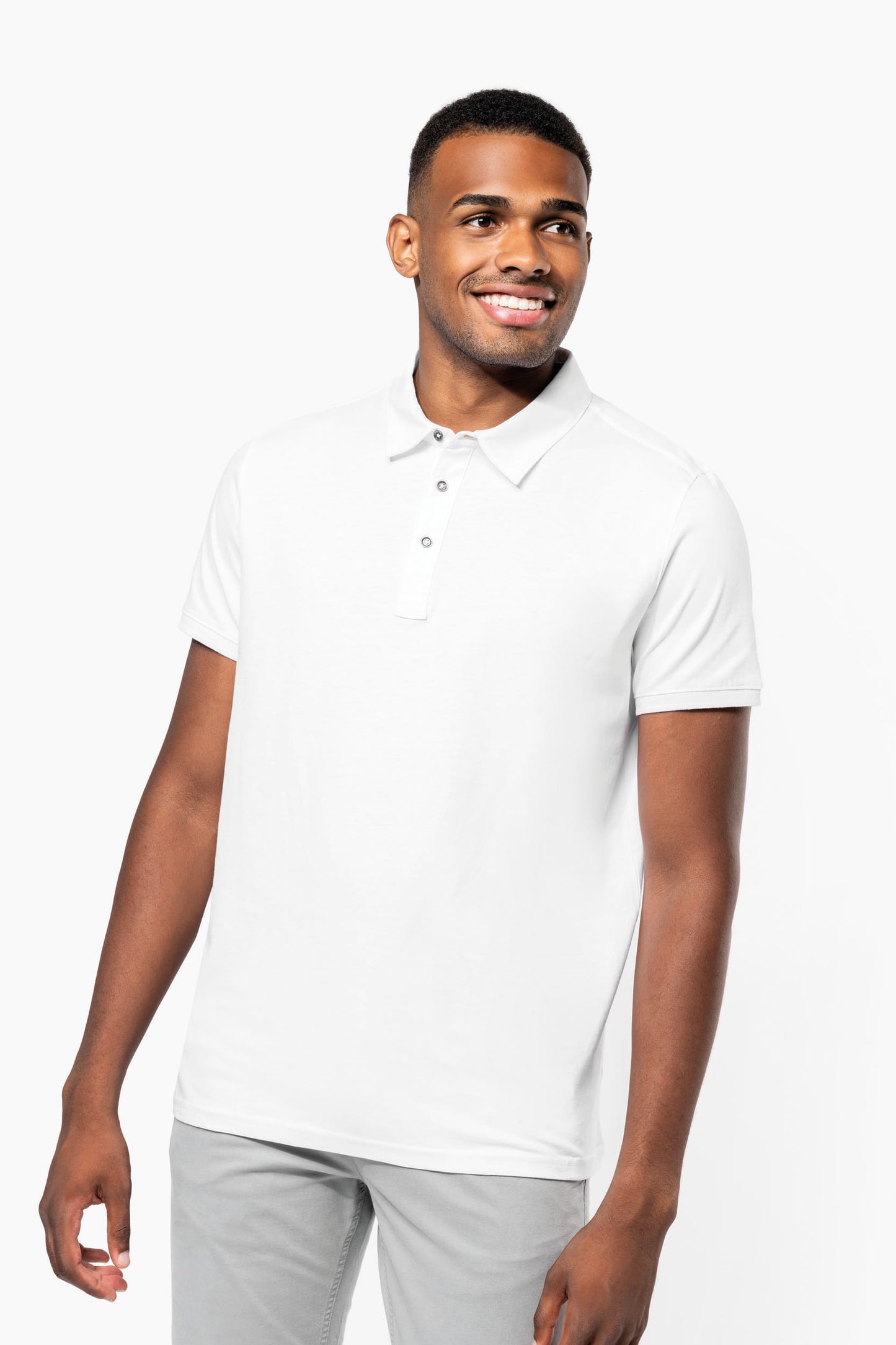 Polo jersey manga corta hombre Kariban K262