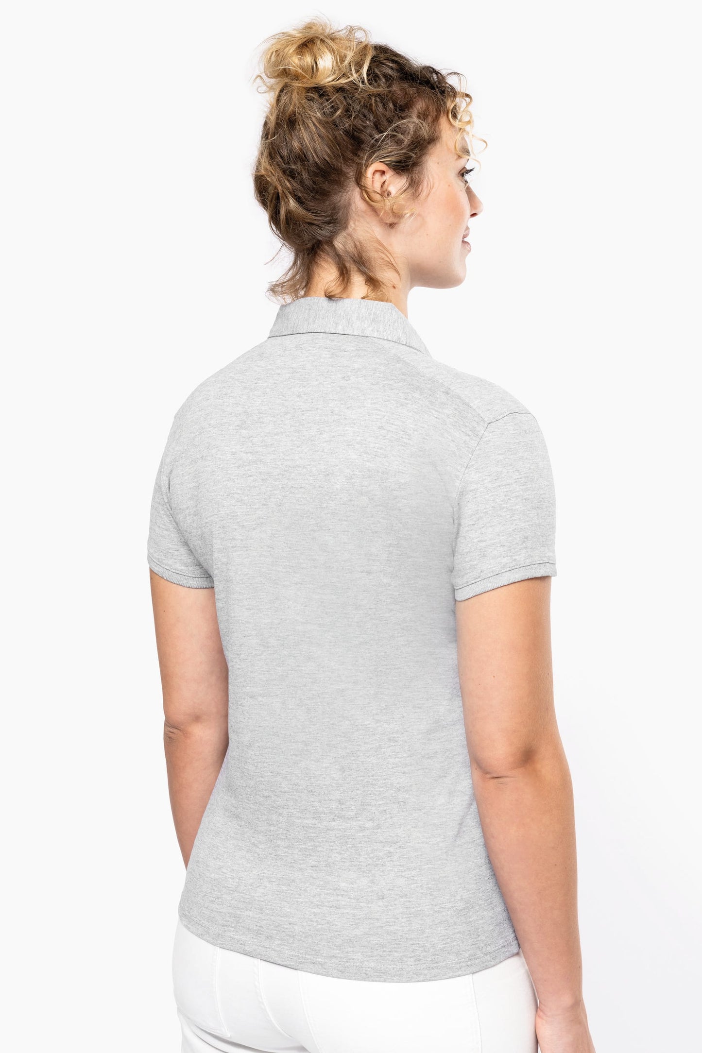 Polo jersey manga corta mujer Kariban K263