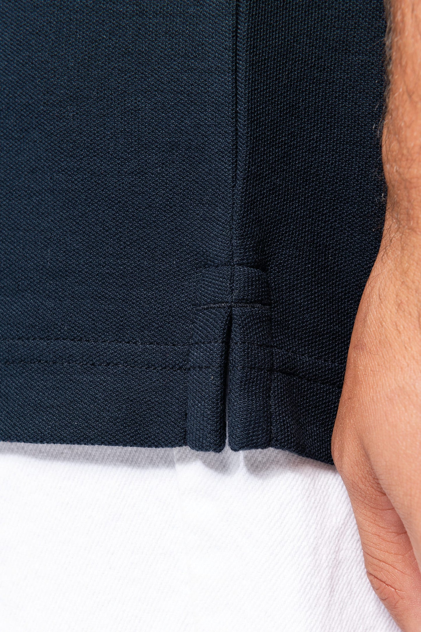 Polo de manga corta para hombre con ribetes contrastados Kariban K272