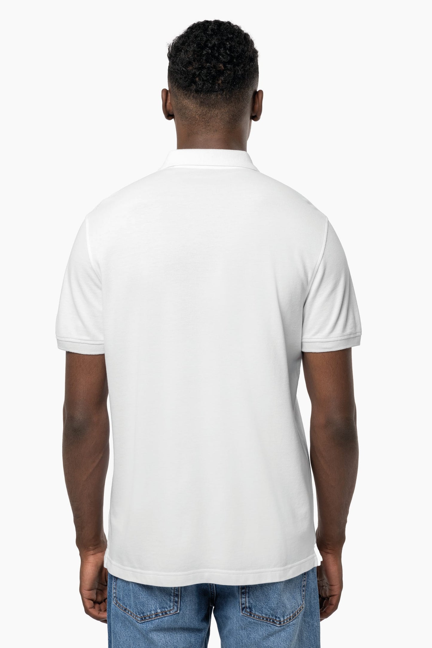 Polo de punto piqué manga corta hombre Kariban K290