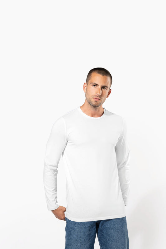 Camiseta con elastano manga larga hombre Kariban K3016