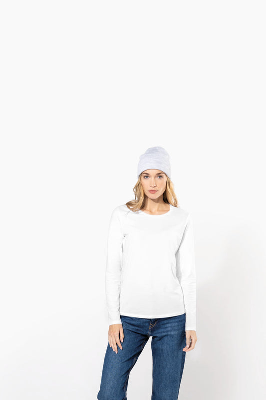 Camiseta con elastano manga larga mujer Kariban K3017