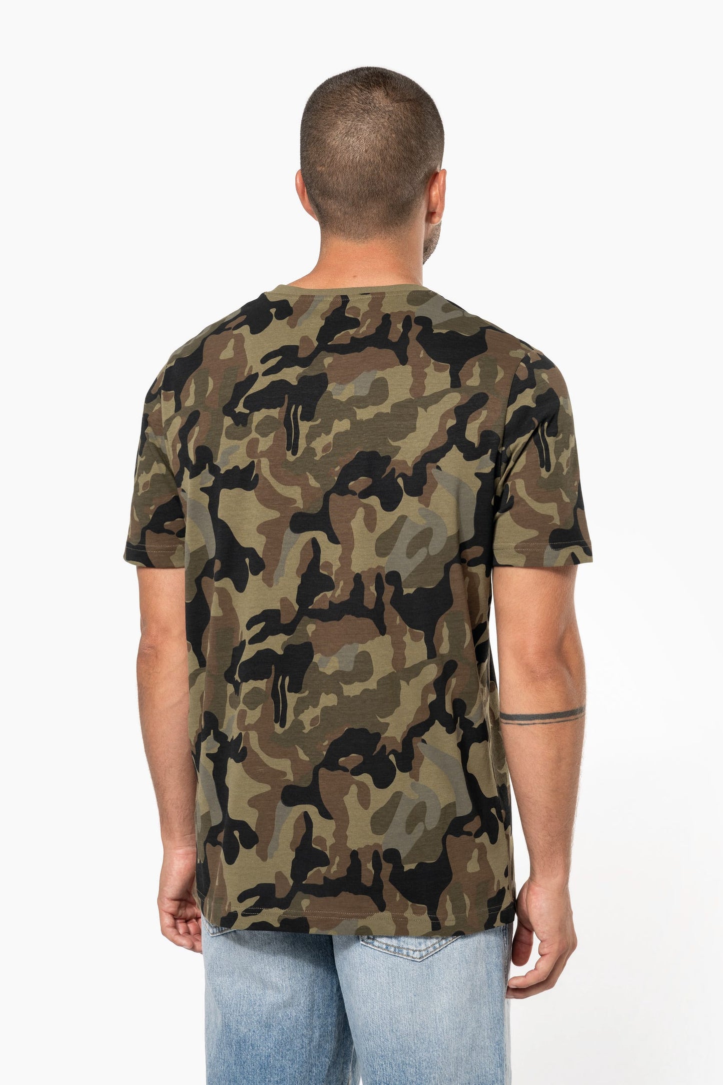 Camiseta camuflaje hombre Kariban K3030