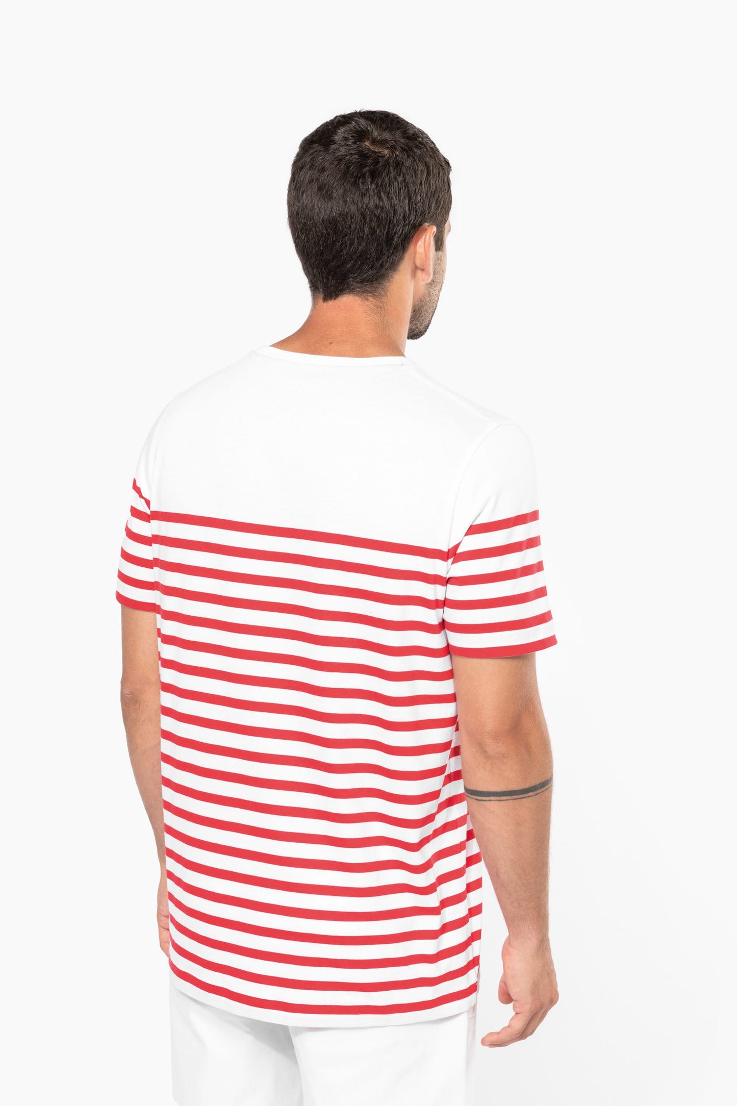 Camiseta marinera algodón orgánico hombre Kariban K3033