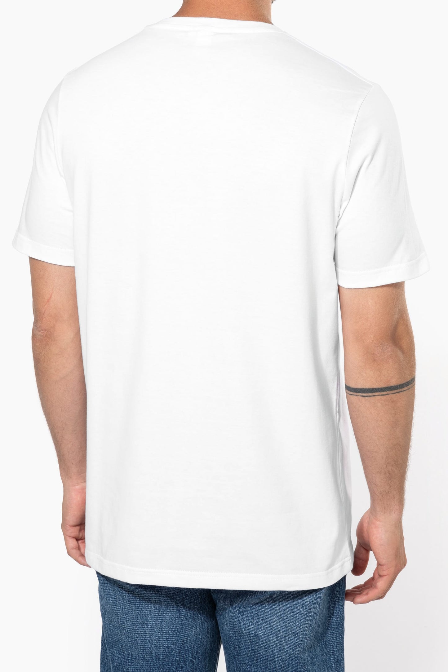 Camiseta hombre Bio "Origen Francia Garantizado" Kariban - Colección Made in Europe K3040