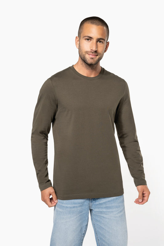 Camiseta de maga larga y cuello redondo hombre Kariban K359
