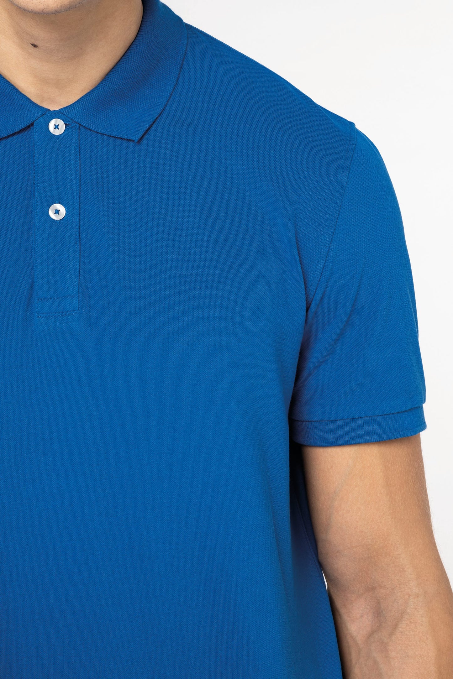 Polo ecorresponsable punto piqué hombre Native Spirit NS207