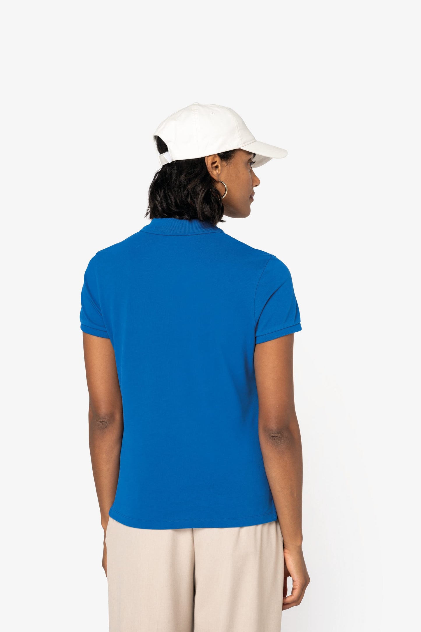 Polo ecorresponsable punto piqué mujer Native Spirit NS208