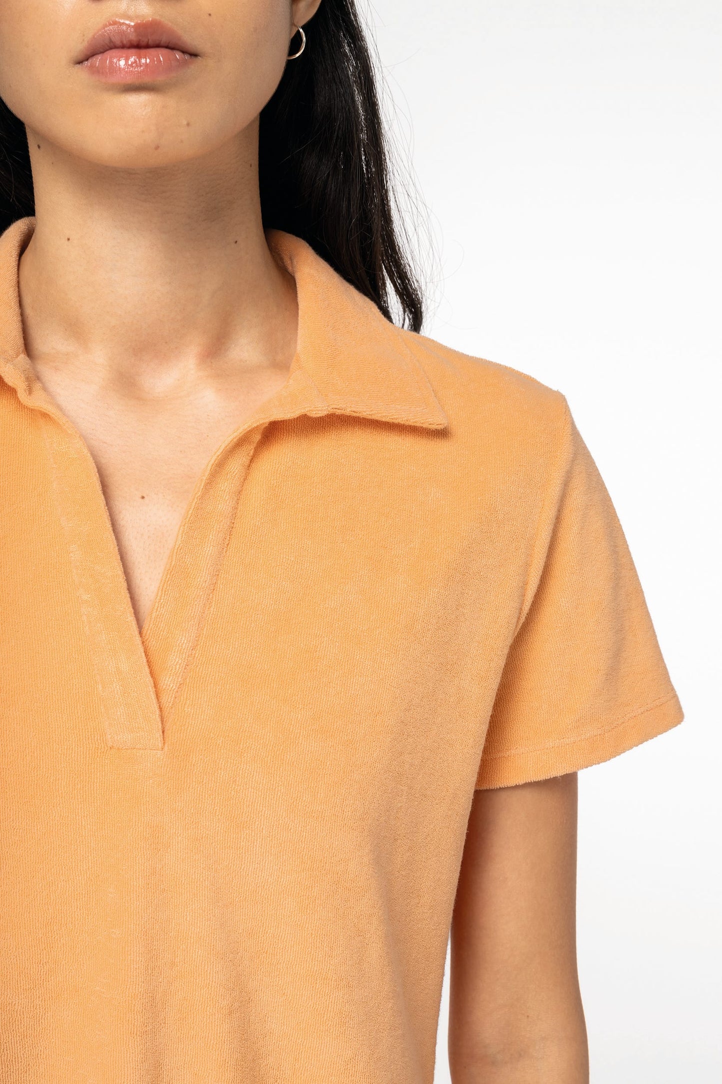 Polo ecorresponsable de rizo mujer Native Spirit NS228