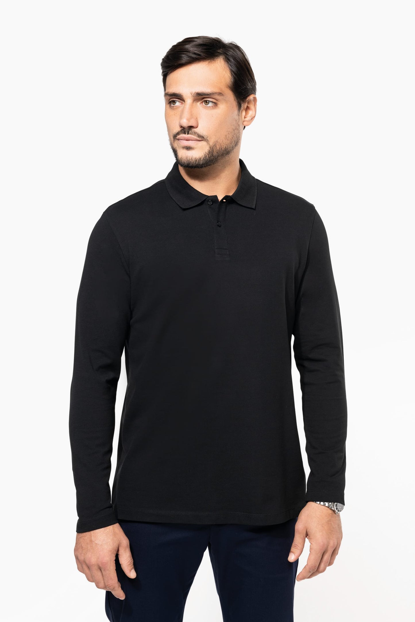 Polo Supima® manga larga hombre Kariban Premium PK202