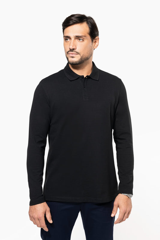 Polo Supima® manga larga hombre Kariban Premium PK202