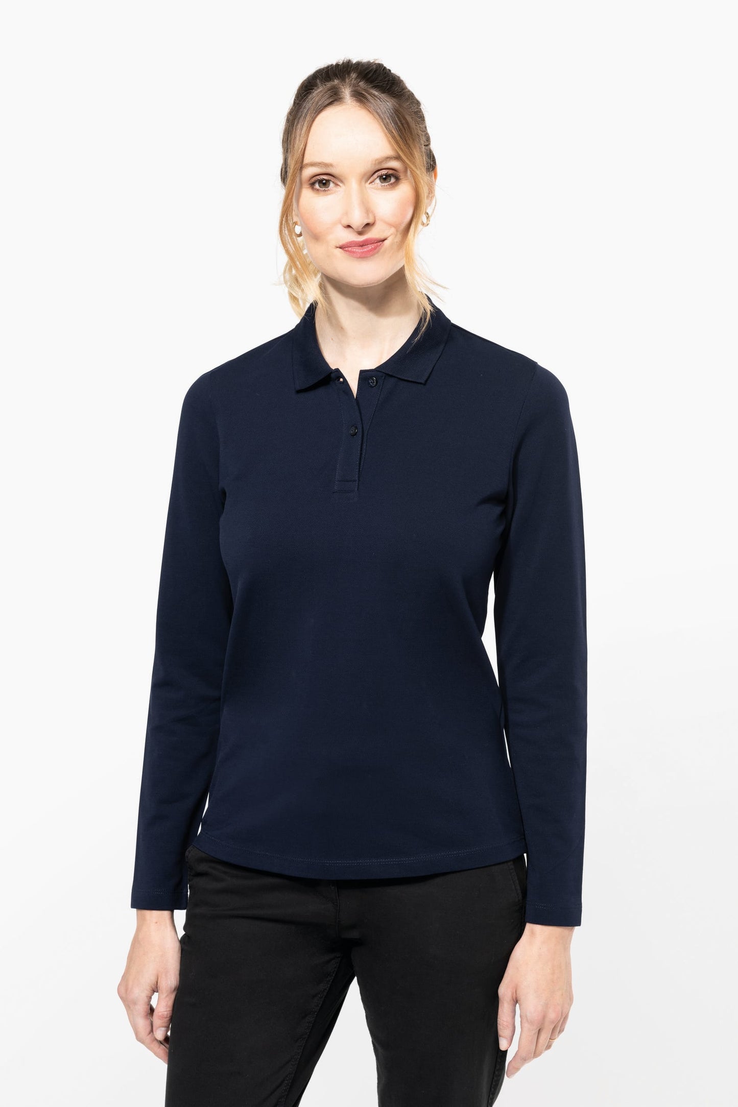 Polo Supima® manga larga mujer Kariban Premium PK203