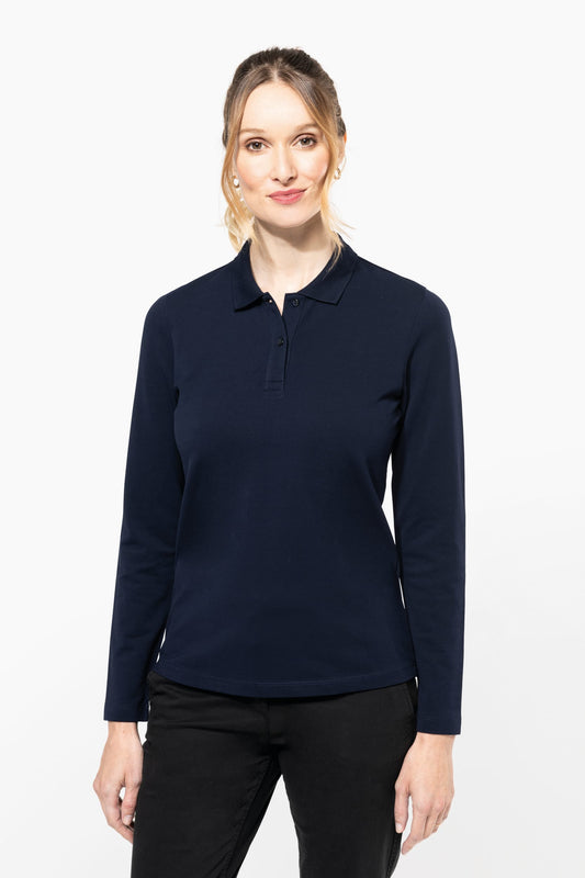 Polo Supima® manga larga mujer Kariban Premium PK203