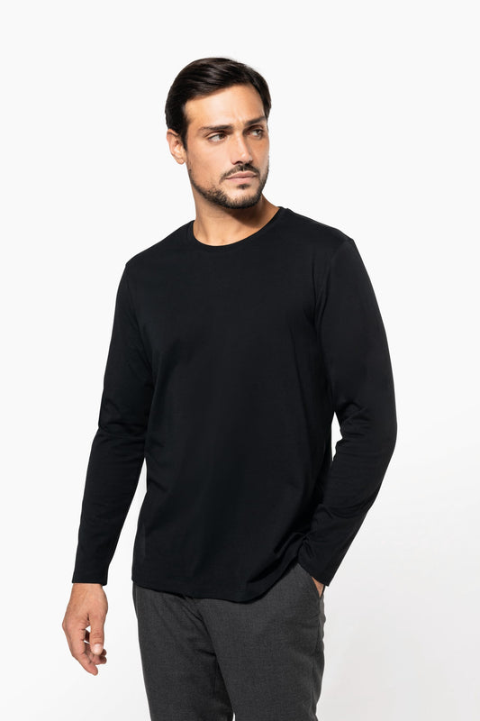 Camiseta Supima® cuello redondo manga larga hombre Kariban Premium PK302