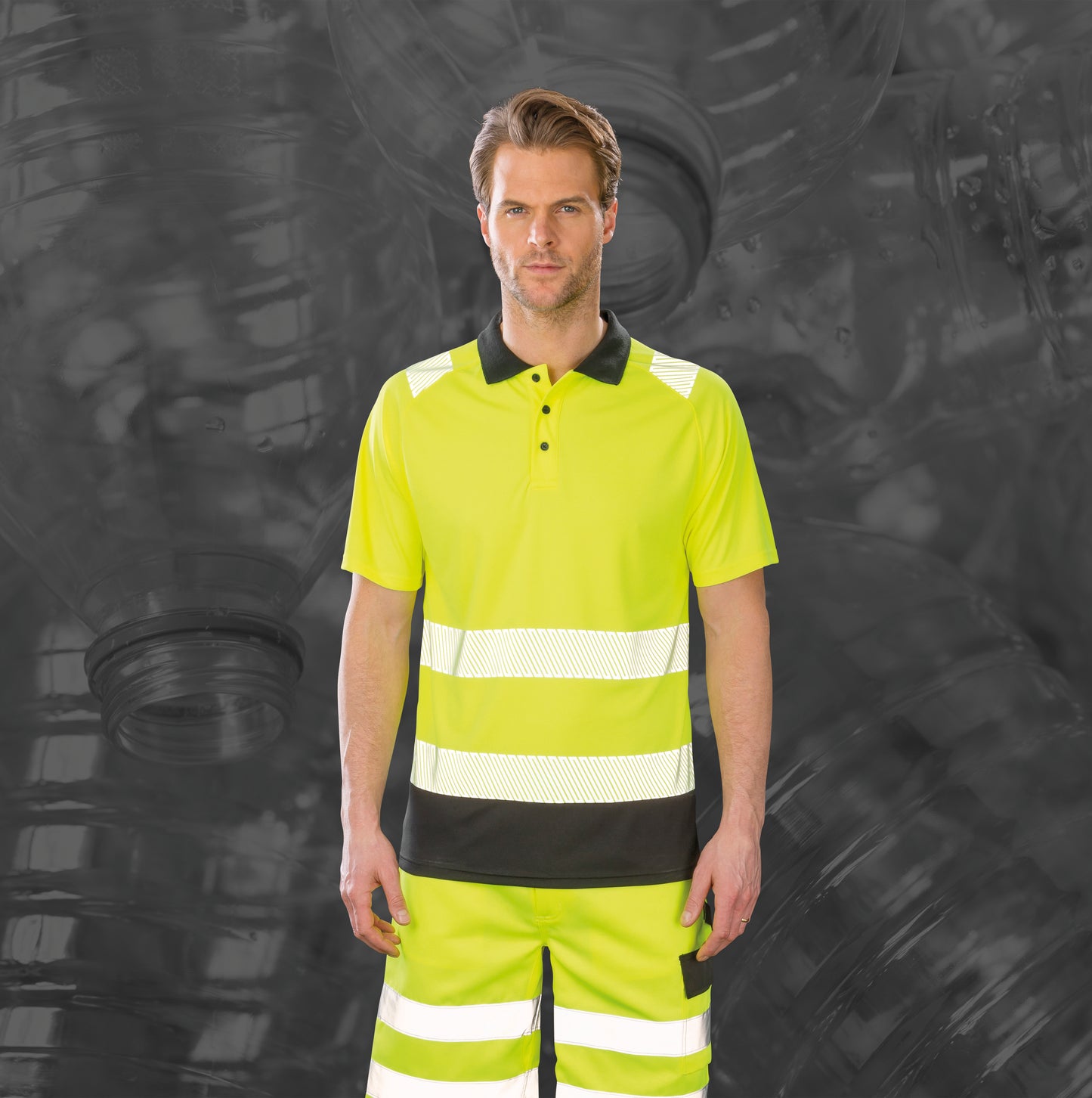 Polo de seguridad - Material reciclado Result R501X