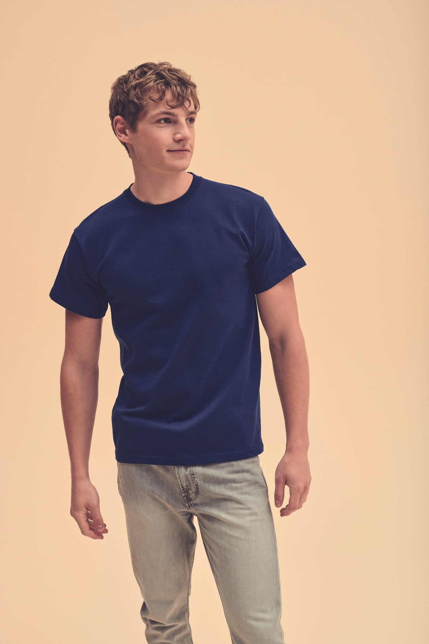 Camiseta Lourd Heavy-t Fruit of the Loom SC61212