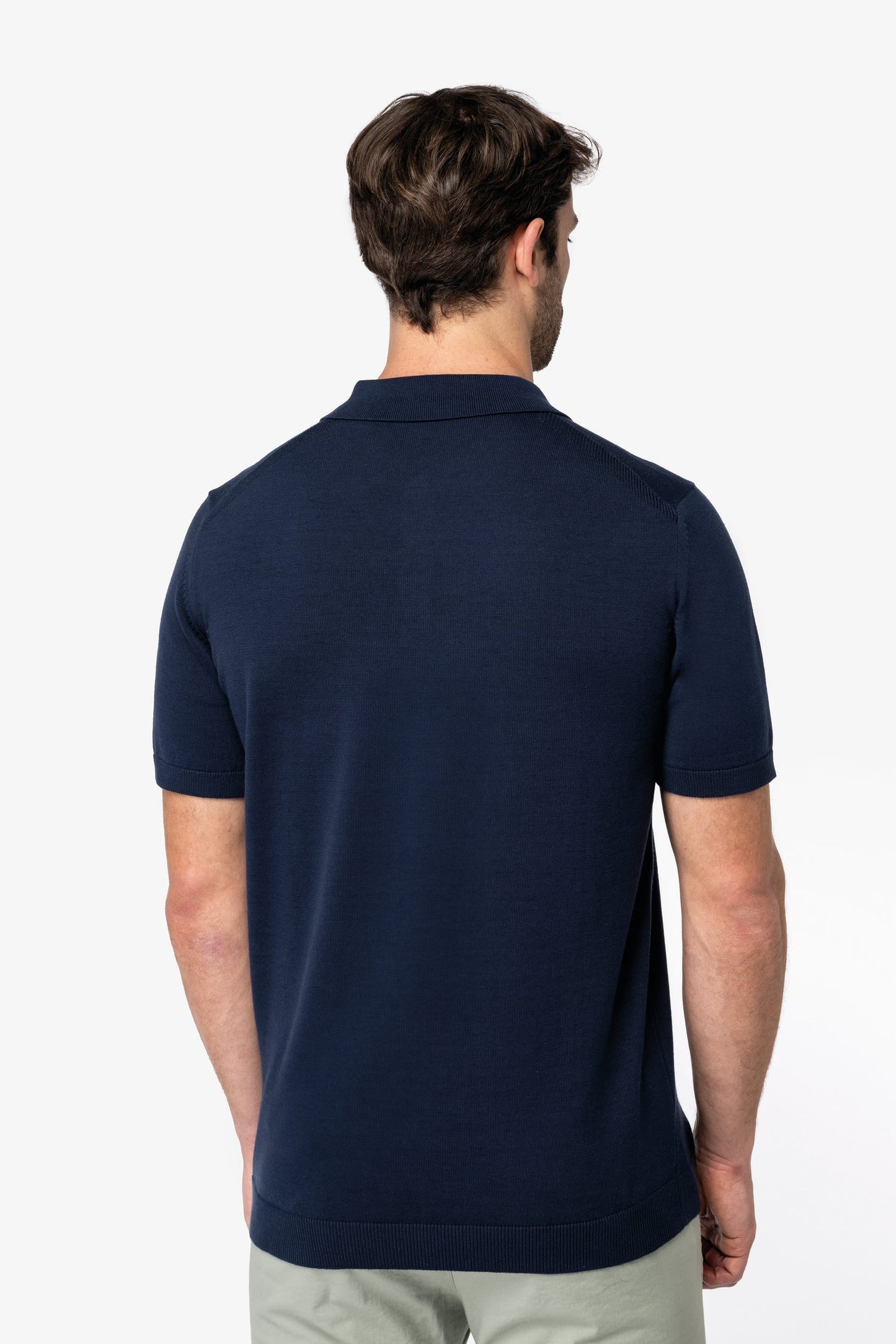 Polo ecorresponsable de punto hombre Spasso SP203