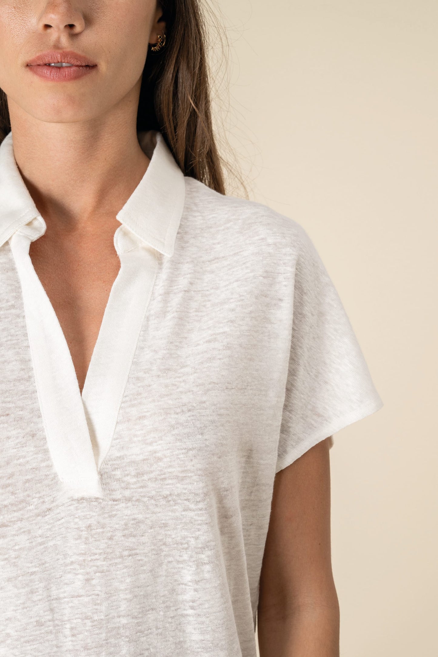 Polo de lino mujer Spasso SP221