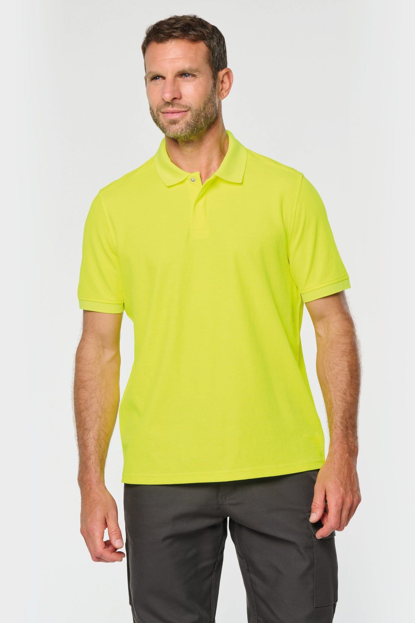 Polo ecorresponsable algodón/poliéster unisex WK. Designed To Work WK208