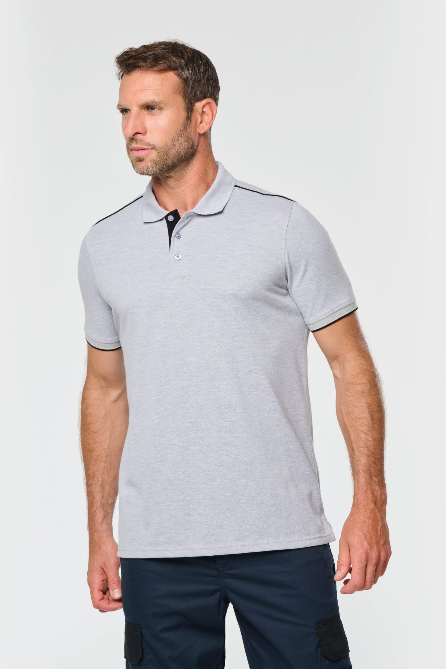 Polo Day To Day contrastado hombre WK. Designed To Work WK270