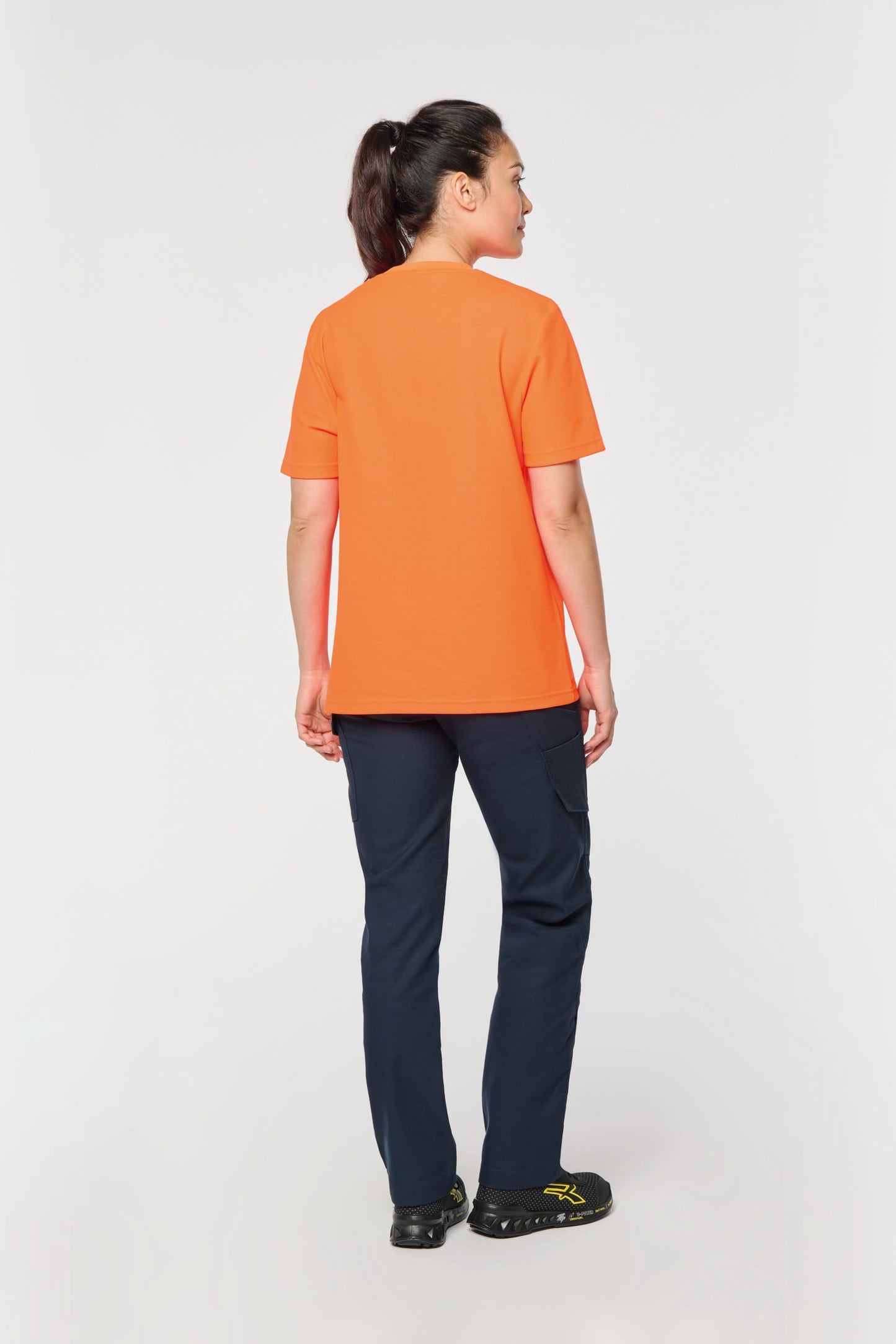 Camiseta ecorresponsable algodón/poliéster unisex WK. WK308