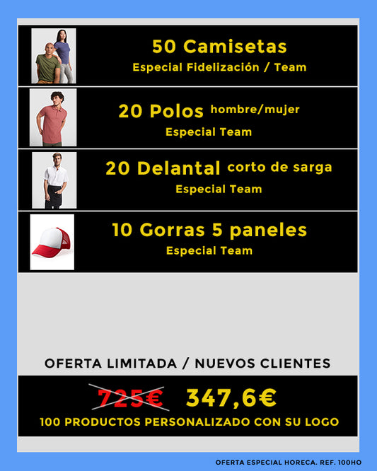 OFERTA ESPECIAL RESTAURANTES / BAR. REF: 100HO