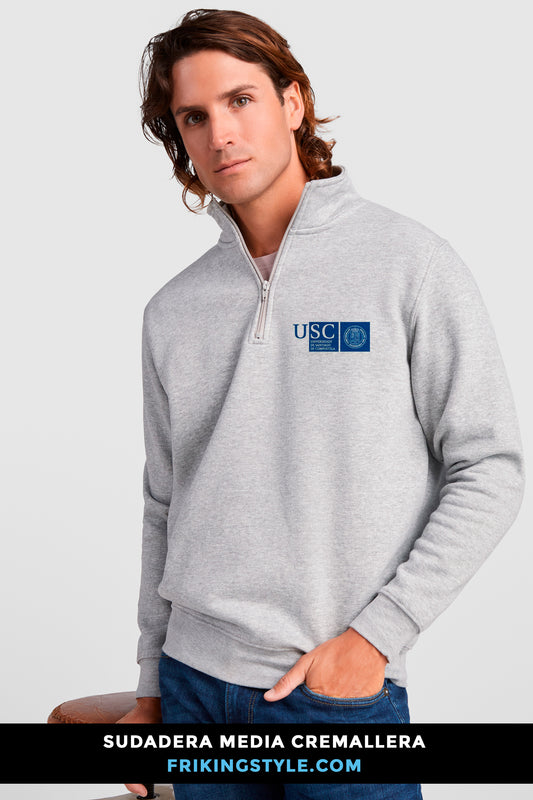 Sudaderas Media Cremallera para Grupos.