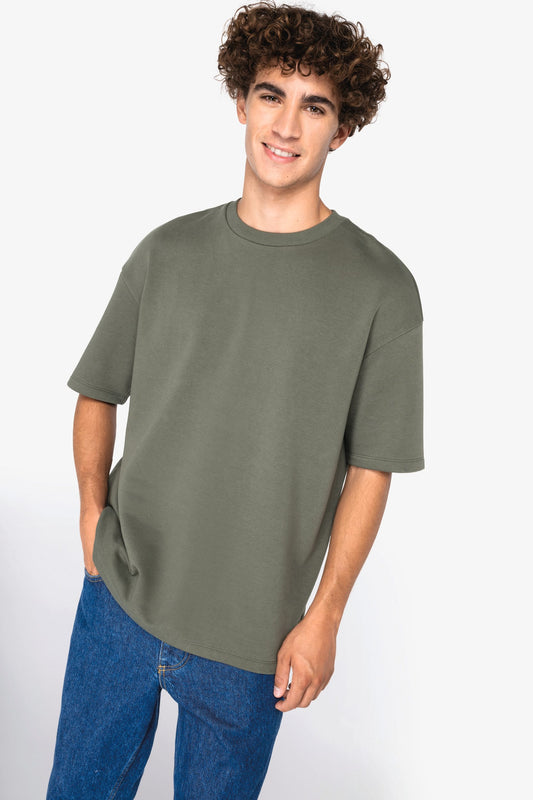 Camiseta ecorresponsable oversize French Terry unisex Native Spirit NS308